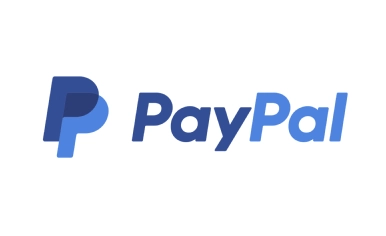 PayPal logo.