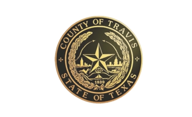 Travis County logo.