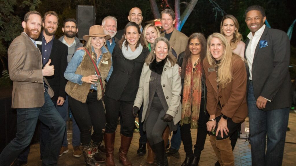 Photo of a group of donors and volunteers at Keep Austin Beautiful's Beautify Bash.