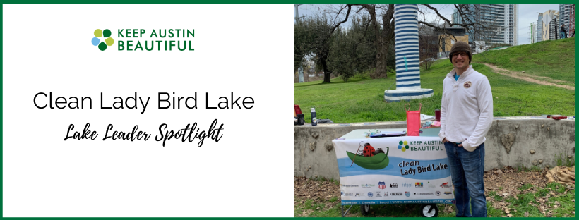 Photo of Steven A., cover image for his Clean Lady Bird Lake Leader spotlight.