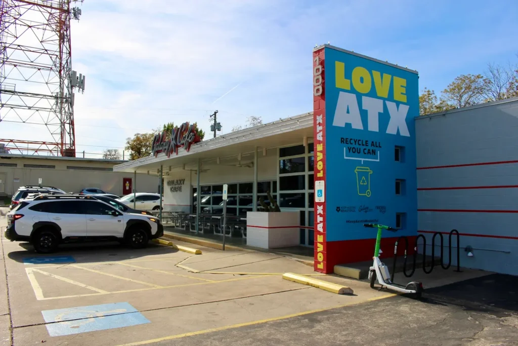 Love ATX 5 Galaxy Cafe Mural 2